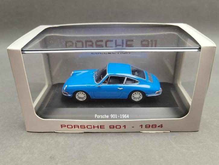 PORSCHE 911 Type 901 1964 Blue 1/43 Minichamps Neuve + Boite, Hobby en Vrije tijd, Modelauto's | 1:43, Nieuw, Auto, MiniChamps
