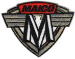 Maico stoffen opstrijk patch embleem, Motoren, Verzenden, Nieuw