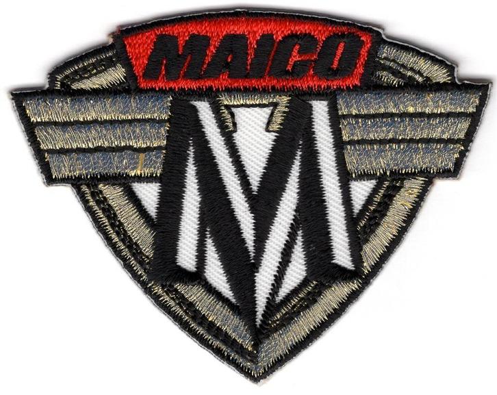 Maico stoffen opstrijk patch embleem, Motos, Accessoires | Autre, Neuf, Envoi