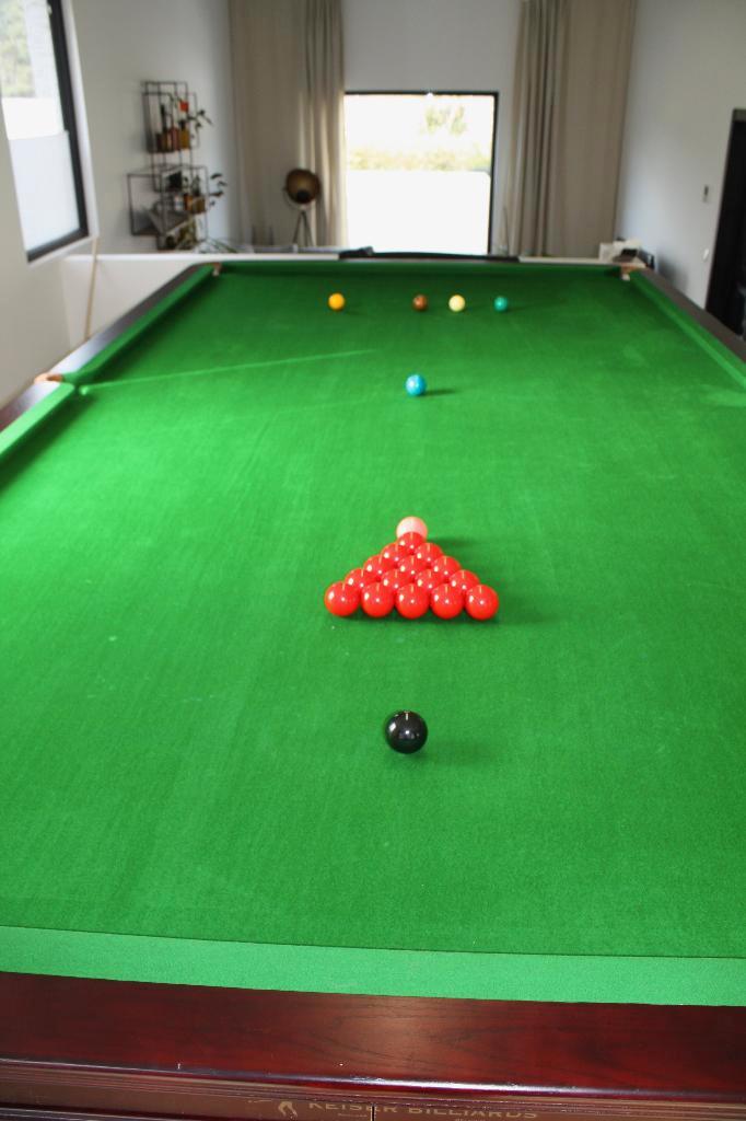 12 ft snookertafel / biljart / pool – TOPSTAAT – compleet, Sport en Fitness, Biljarten en Poolen, Zo goed als nieuw, Snookertafel