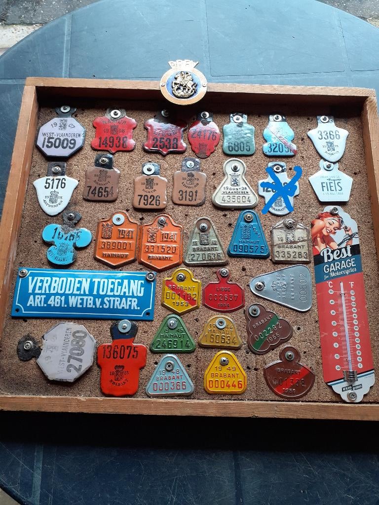 Fetsplaten taksplaten verschillende prijzen op aanvraag, Ophalen of Verzenden, Gebruikt