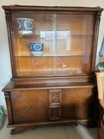 vitrine vintage en bois (2 pièces), Maison & Meubles, Armoires | Vitrines, 25 à 50 cm, Utilisé, Avec tablette(s), 100 à 150 cm