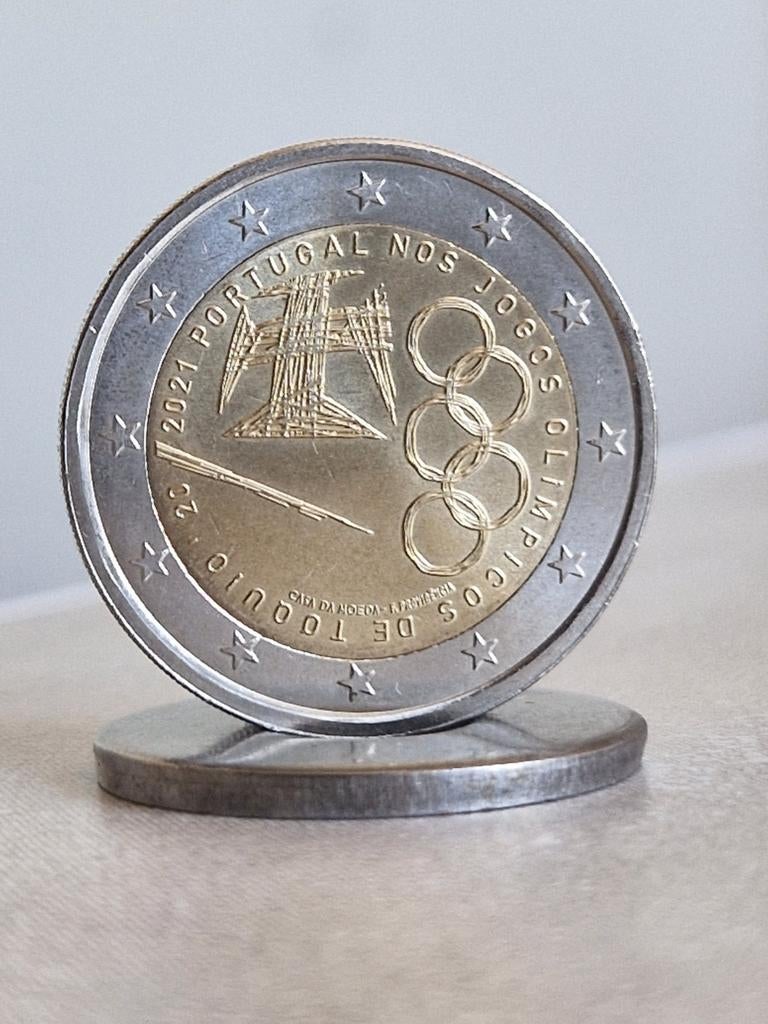 2021, Portugal , 2 Euro Commemorative Coin, Timbres & Monnaies, Monnaies | Europe | Monnaies euro, Enlèvement ou Envoi, Portugal