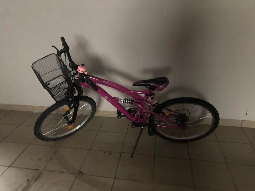 Roze kinderfiets voor 60euro, Ophalen of Verzenden, Zo goed als nieuw