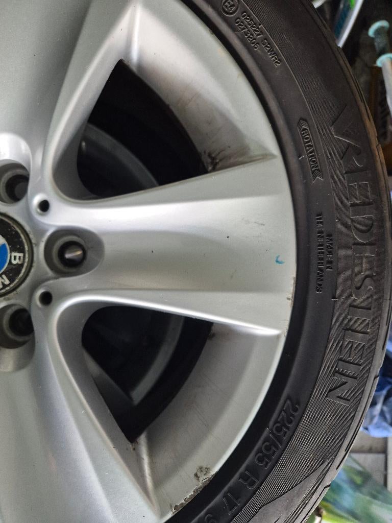 Jantes bmw f10, Pneus hiver, 17 pouces, Enlèvement, Utilisé