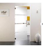 Porte vitrée sécurisée vas et viens, Enlèvement