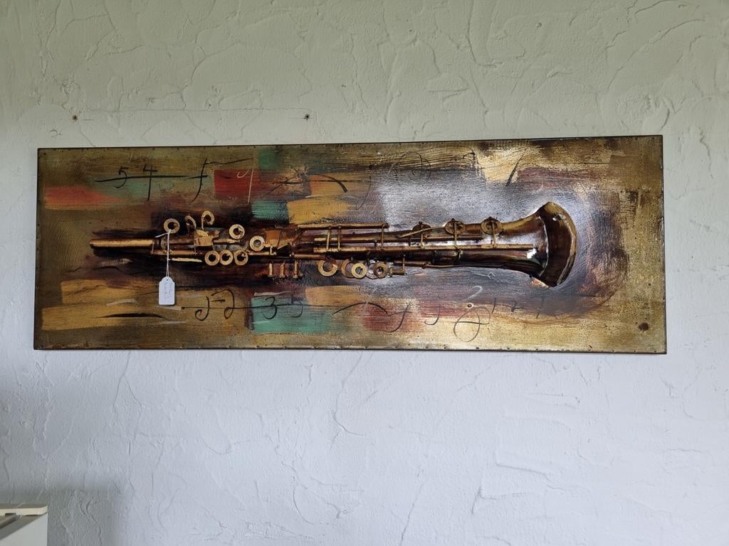 Schilderij Dwarsfluit, Muziek en Instrumenten, Ophalen, Dwarsfluit