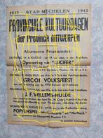 Mechelen Antwerpen Affiche Poster Document Concert, Envoi, Comme neuf, Autres sujets/thèmes