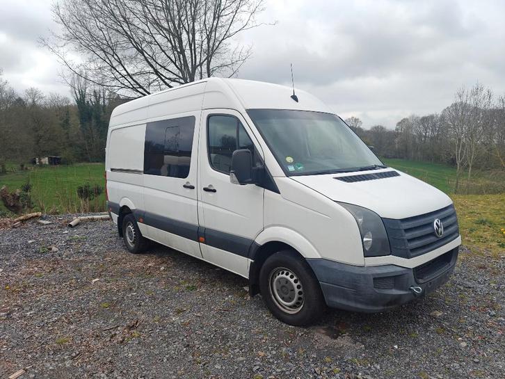 VW Crafter – defecte motor – moteur défectueux, Auto's, Volkswagen, Particulier, Overige modellen, Achteruitrijcamera, Airbags