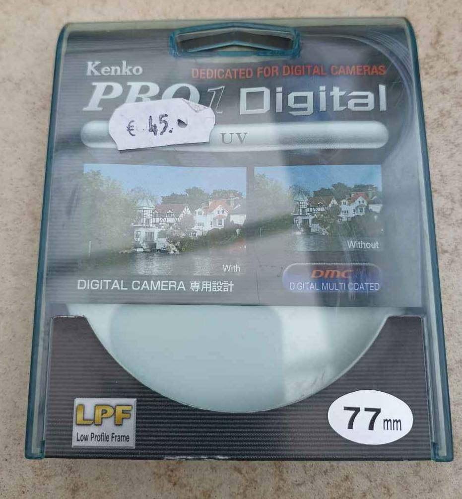 Filtre UV Kenko Pro1 Digital 77mm, TV, Hi-fi & Vidéo, Photo | Filtres, Autres marques, Enlèvement ou Envoi, Comme neuf, 70 à 80 mm