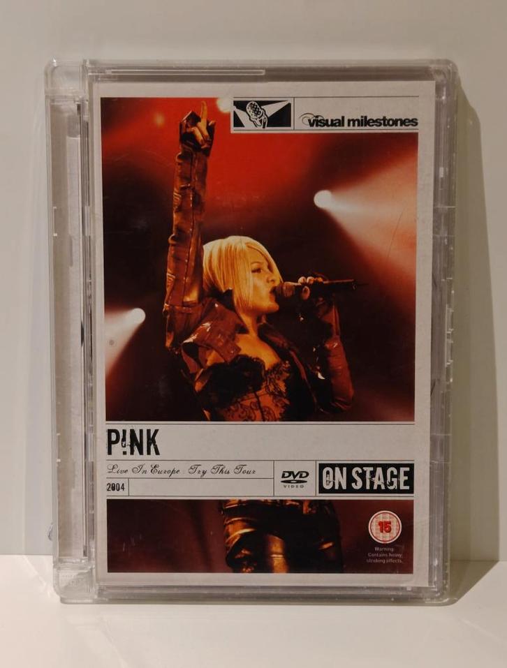 P!NK Live in Europe Try This Tour Concert‑DVD pink pop rock, CD & DVD, DVD | Musique & Concerts, Comme neuf, Musique et Concerts