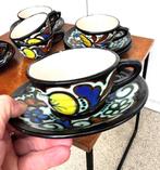 Art deco koffie of theeservies CM Bergen, Ophalen