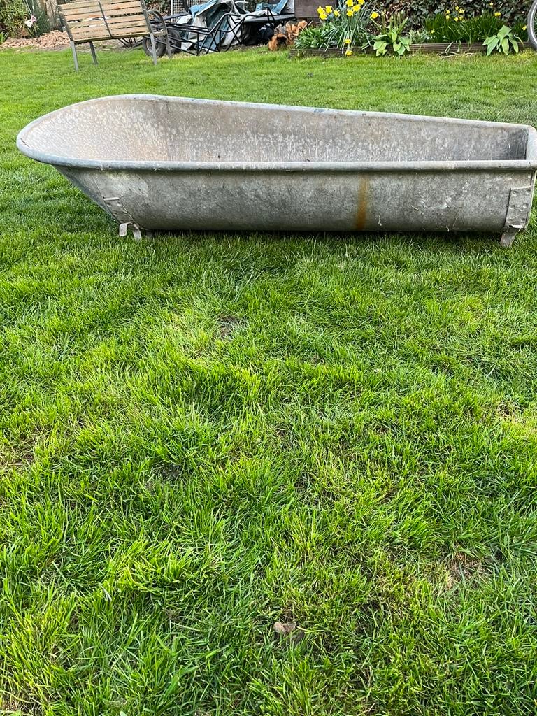 Zinken bad ( badkuip), Ophalen, Zo goed als nieuw