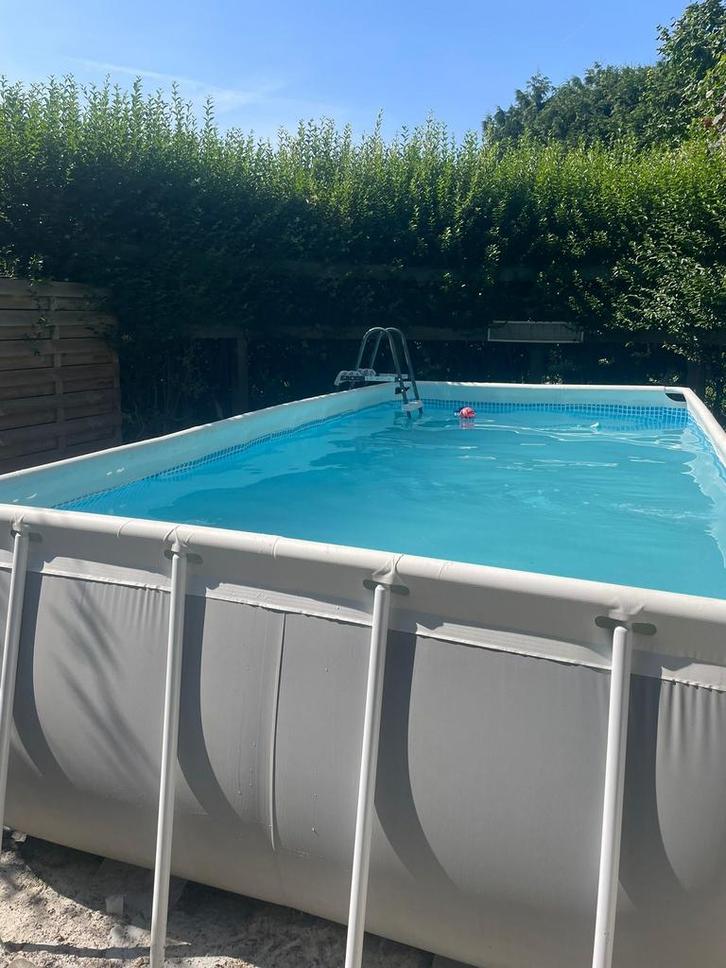 Piscine Intex, Jardin & Terrasse, Piscines, Utilisé, Piscines hors sol, 80 à 120 cm, 400 cm ou plus, 200 à 300 cm, Rectangulaire