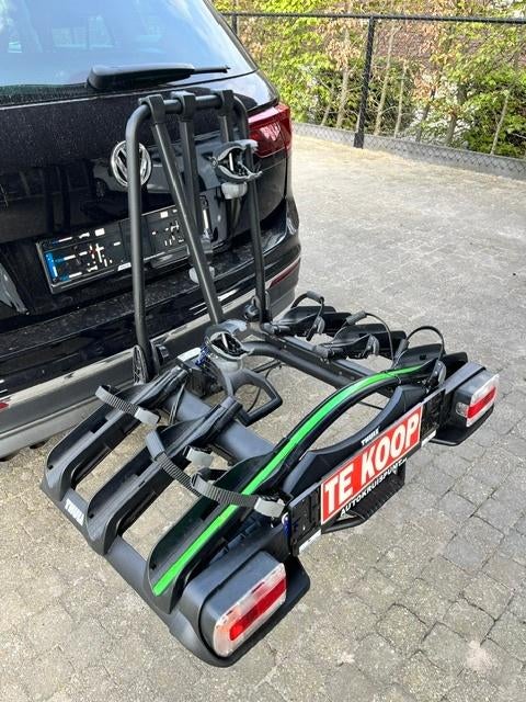 Thule fietsdrager 3 fietsen lichtgewicht, Support d'attelage, 3 vélos ou plus, Comme neuf, Vélo électrique