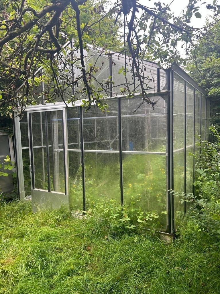 Serre 6mx4m, Jardin & Terrasse, Serres, Verre, Serre, Enlèvement, Utilisé