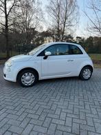 Mooie witte Fiat 500, Particulier, Tissu, 3 portes, Blanc