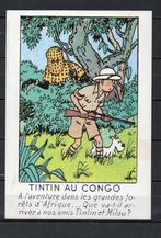Carte postale : Hergé : Tintin/ Tintin au Congo, Enlèvement