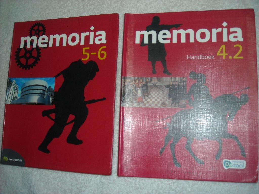 memoria handboek 4.2 , memoria 5-6, Boeken, Schoolboeken, Ophalen, ASO, Geschiedenis, Zo goed als nieuw