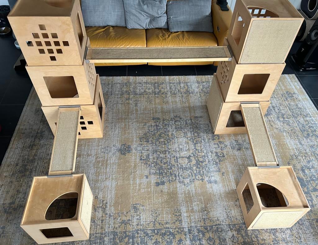 8 cubes en 3 bruggen, Ophalen, Gebruikt