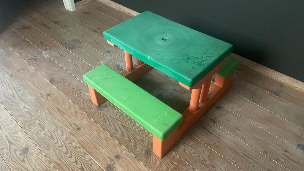 Mini picknicktafel voor kinderen, Ophalen, Gebruikt