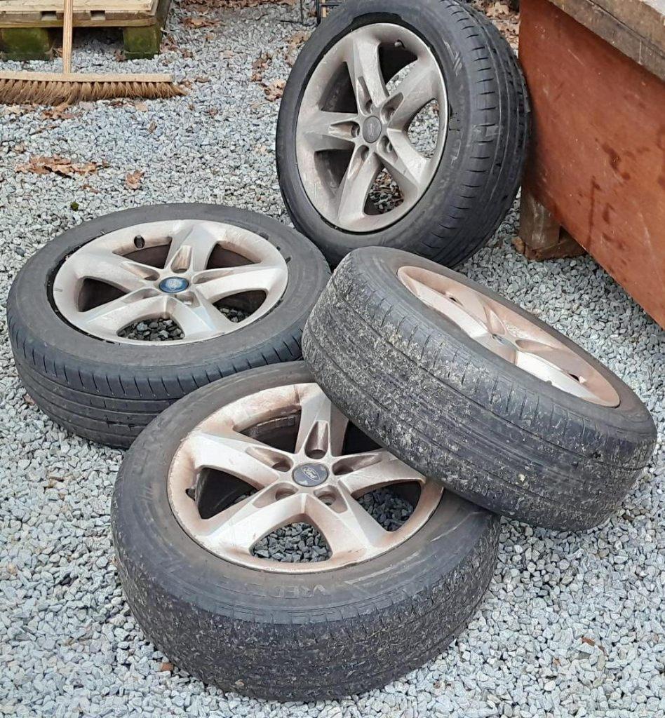 4 jantes Ford 16 pouces 5x108, Autos : Pièces & Accessoires, Pneus & Jantes, 16 pouces, Véhicule de tourisme, Pneus été, 205 mm