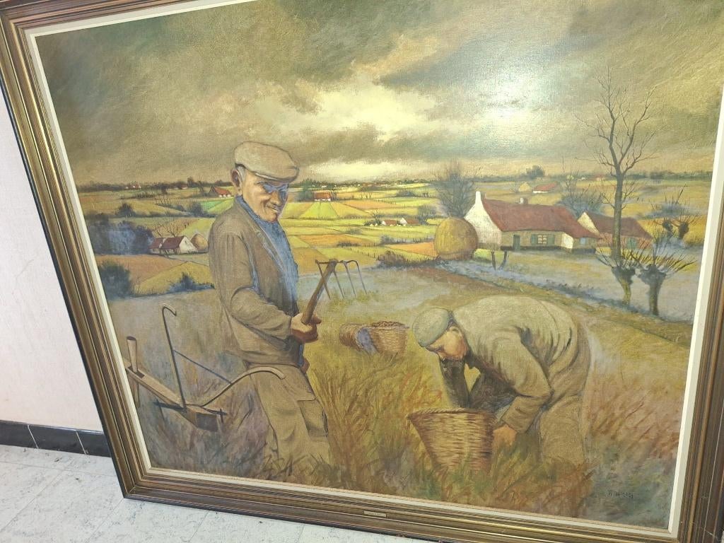 schilderij André de Man, Antiek en Kunst, Kunst | Schilderijen | Klassiek, Ophalen