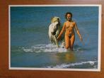 Postkaart Naakt - Dame met paard, Ophalen of Verzenden, Ongelopen, Overige thema's