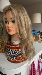 Pruik, echt mensenhaar, Handtassen en Accessoires, Uiterlijk | Haarverzorging, Verzenden, Nieuw