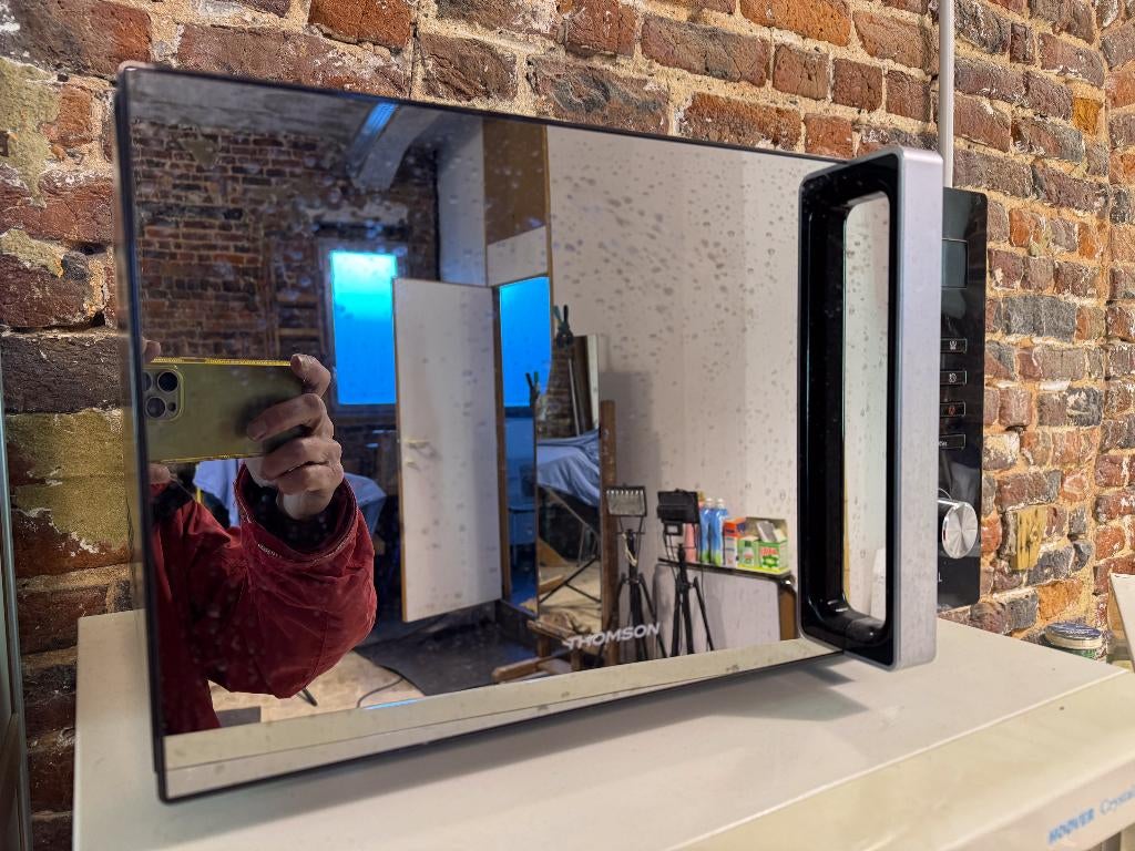 microgolven, Elektronische apparatuur, Microgolfovens, Zo goed als nieuw, Tussenbouw, Microgolfoven, 45 tot 60 cm, Grill, Ophalen