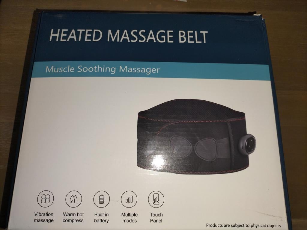 Verwarmde massage band, Enlèvement