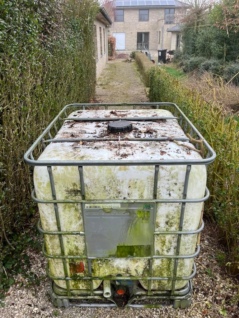 100L vat, Ophalen, Zo goed als nieuw