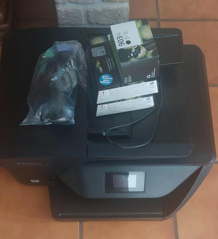 Imprimante/scanner  HP 6950 (+ cartouches neuves), Computers en Software, Printers, Gebruikt, Printer, Ophalen