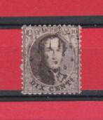 Nr. 14 Uitgewist - Medaillon van het type Léopold I uit 1863, Verzenden, Gestempeld, Koninklijk huis