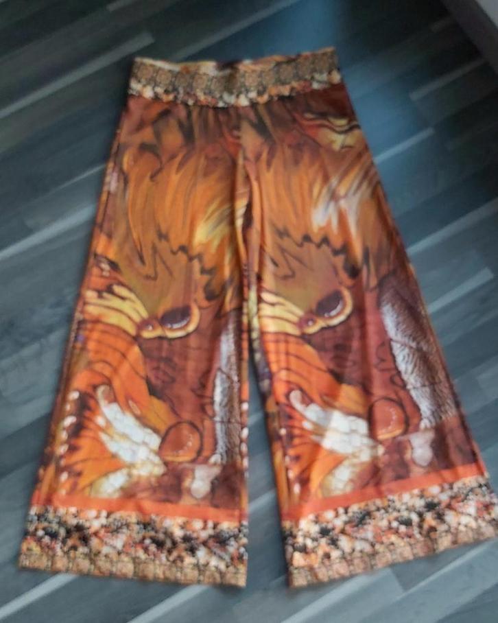 Palazzo broek, Angelo Marani, nieuw (40/42), Kleding | Dames, Broeken en Pantalons, Nieuw, Maat 42/44 (L), Lang, Ophalen of Verzenden