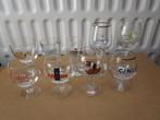 Lot 4 9x Galopins à bière, Collections, Enlèvement, Utilisé, Verre à bière
