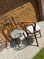 Set KOHN FISCHEL WENEN, 2 THONET stoelen gemerkt, Ophalen