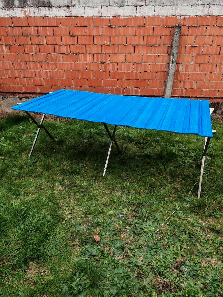 markttafel 200x100 cm, Zakelijke goederen, Horeca | Meubilair en Inrichting, Gebruikt, Ophalen