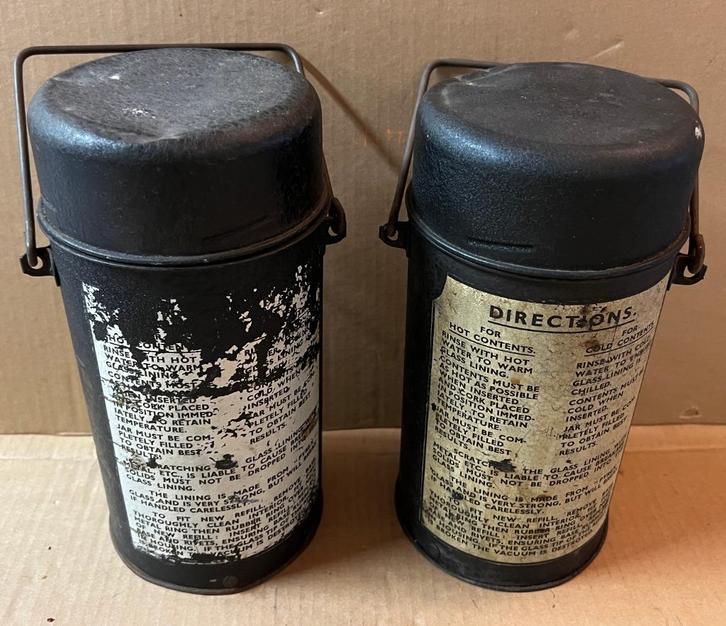 WO2 - War Department - Thermos - Brits - Broad Arrow, Verzamelen, Militaria | Tweede Wereldoorlog, Overige soorten, Ophalen of Verzenden