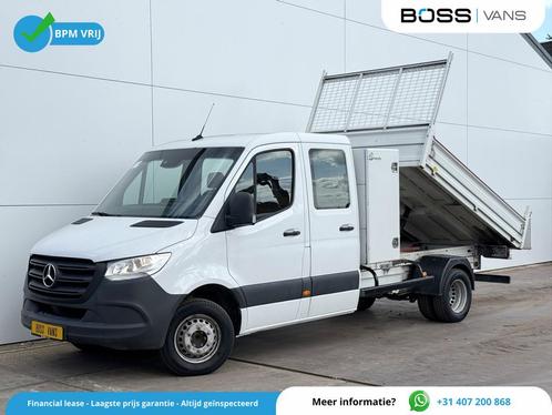 Mercedes-Benz Sprinter 514 2.2 CDI Dubbele Cabine Kipper Dub, Auto's, Bestelwagens en Lichte vracht, Bedrijf, Te koop, ABS, Airconditioning