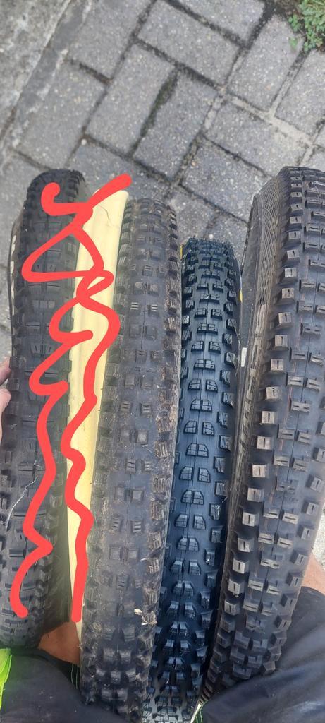 Michelin shwalbe maxxis enduro downhill banden, Fietsen en Brommers, Fietsonderdelen, Zo goed als nieuw, Ophalen of Verzenden