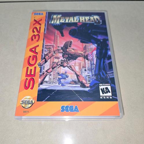 Metal Head Sega 32X Game Case, Games en Spelcomputers, Games | Sega, Zo goed als nieuw, Verzenden