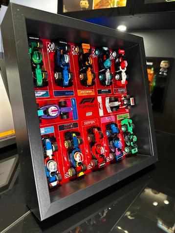 Lego mini F1 tentoonstellingsframe (lijst 2525 cm) beschikbaar voor biedingen