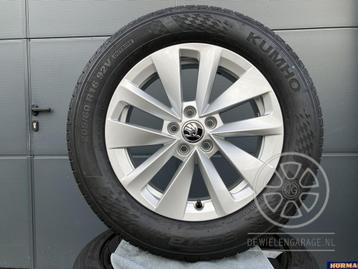 16 inch Skoda Kamiq Velgen + Banden NIEUW Origineel 5x100 beschikbaar voor biedingen