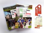 2 boeken : Ravels Beau Velo-gids, Ophalen, Zo goed als nieuw, Fiets- of Wandelgids