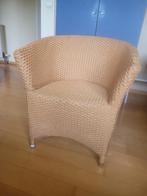 Design rieten stoel Vincent Sheppard als nieuw, Overige kleuren, Riet of Rotan, Ophalen of Verzenden, Zo goed als nieuw