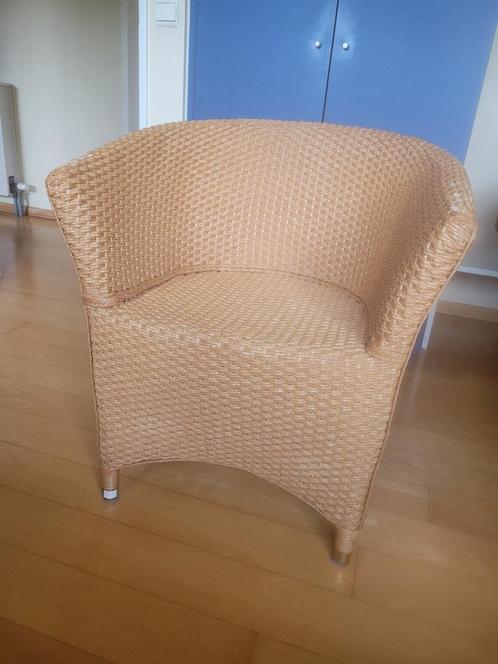 Design rieten stoel Vincent Sheppard als nieuw, Huis en Inrichting, Stoelen, Zo goed als nieuw, Eén, Riet of Rotan, Overige kleuren