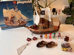 Playmobil Pirates - Bateau Pirate Vintage 3050 avec boîte, Utilisé, Enlèvement ou Envoi