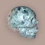 Moss agaat schedel, Verzamelen, Mineralen en Fossielen, Ophalen of Verzenden