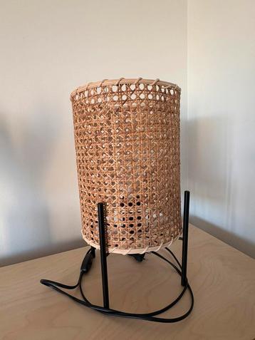 Lampe cannage, Enlèvement, Comme neuf, Métal
